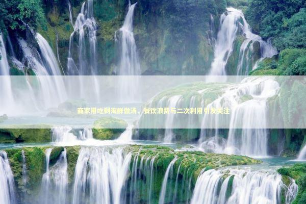 商家用吃剩海鲜做汤，餐饮浪费与二次利用引发关注