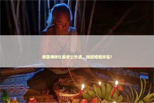 泰国佛牌化解老公外遇，挽回婚姻幸福？
